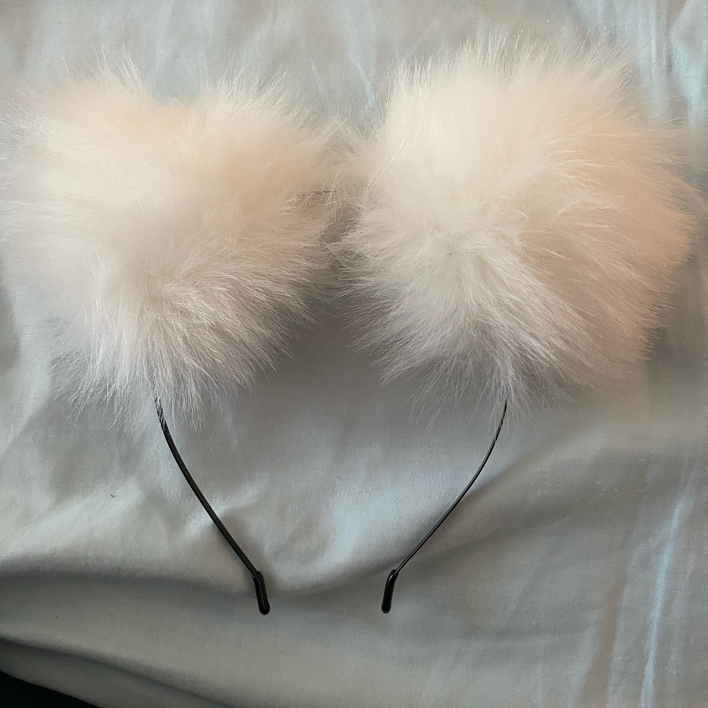 Fake fur cat ears